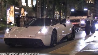 Pagani Huayra \u0026 Mercedes 6x6 - EPIC Duo Driving