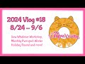 2024 Vlog 18 - Sew Whatever Workshop, Monthly Purroject, Winter Holiday Round and More