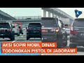 Viral Video Mobil Fortuner Berpelat Dinas Todongkan Pistol ke Pengendara Lain di Tol Jagorawi