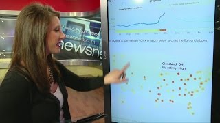 Track flu trends in your area