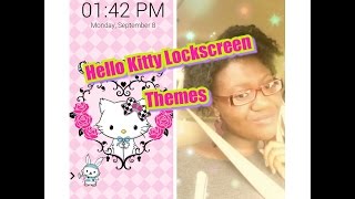 How To Get An Hello Kitty Screen Locker Themes!
