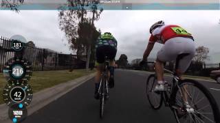 Coburg Crit D grade 17-10-2015  - data seem delay