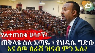 ሰበር ጠቅላዩ ስለ አጣዬ ፣ የህዳሴ ግድቡ እና ሰዉ ሰራሽ ዝናብ ምን አሉ? | Ethiopia