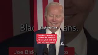 Joe Biden appears to confuse the All Blacks with the Black and Tans during Ireland speech #shorts
