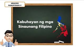 Kabuhayan ng Sinaunang Pilipino