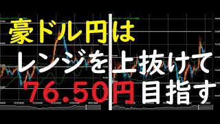 【豪ドル円】FX今後の見通し　8/3（月）以降