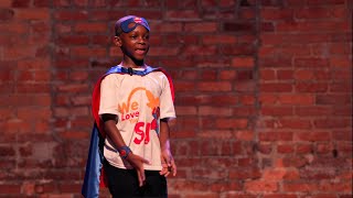 You Don’t have to be BIG or STRONG to do BIG things! | Super Justyn | TEDxApex