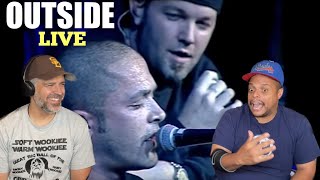 Outside (Live) - Aaron Lewis (Staind) & Fred Durst REACTION