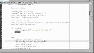 Java - Creating and Deleting Folders