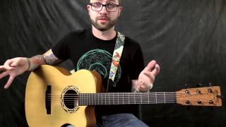 Guitar Lesson -  Building a Blues Scale In Open D Tuning