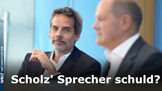 KANZLERAMT: Kritik am Kanzler! Scholz-Sprecher nimmt Abbas-Eklat auf sich