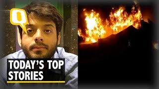 QWrap: Karol Bagh Hotel Fire Kills 17; SC Slams Ex-CBI Chief Rao | The Quint