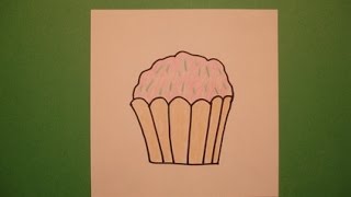 Let's Draw a Cupcake!