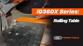 iQ360X Series Rolling Table US Version