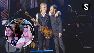 The Beatles 'reunite' as Paul McCartney's surprise guest has fans in tears