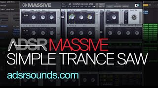 NI Massive Tutorial - Simple Trance Saw