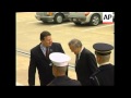 Leaders from new NATO members meet Rumsfeld