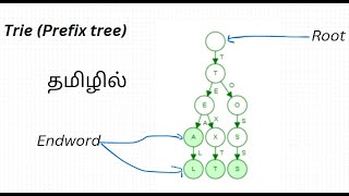 Trie Data Structure: An In-Depth Guide to Efficient String Searching in Tamil