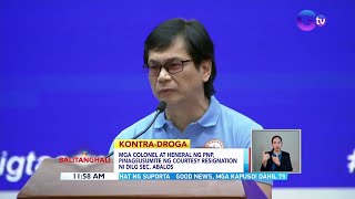 Mga colonel at heneral ng PNP, pinagsusumite ng courtesy resignation ni DILG Sec. Abalos | BT