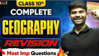 NEXT TOPPERS Live Marathon Complete Geography of class 10th Marothon all chapter of class 10th