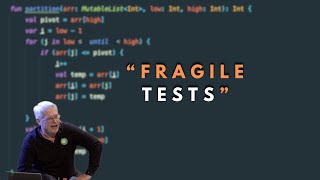 The fragile test problem - Robert C. Martin (Uncle Bob)