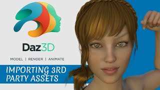 Installing 3rd Party Assets in Daz Studio