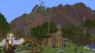 Cute SolarPunk Countryside Build in Minecraft