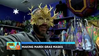 Maranda at Work: Making Mardi Gras Masks