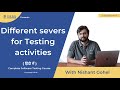 Software Testing Tutorial in Hindi - Different severs for Testing activities