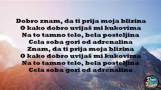 RELJA--ADRENALINA ||TEKST||LYRICS||