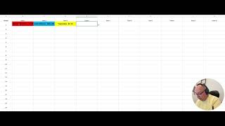 Fantasy Draft Spreadsheet - 2024