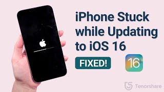 What Do I Do if My iPhone Stuck while Updating to iOS 16