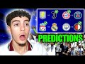 Champions League *MATCHDAY 5* League Phase Predictions!