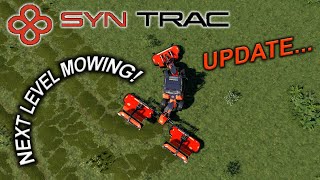 SYN TRAC UPDATE / NEXT LEVEL MOWING / Farming Simulator 19 PS4 FS19 (Review).