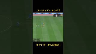 【FIFA22】（スペツィア v エンポリ）お得意のカウンターから爆速ドリブル！