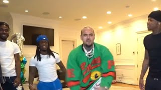 Kai Cenat 🆚 Chris Brown Dance Battle 🔥 🎶