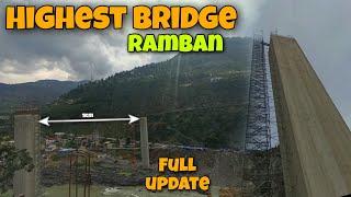 RAMBAN TO MAIRTA HIGHEST BRIDGE || FLYOVER BRIDGE || #nh44 #highestbridge #ramban #nhai #ajpal101