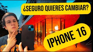 RESEÑA DEL IPHONE 16 | Reacción ! Tech santos ¡  ¿ESTAS SEGURO DE COMPRAR O CAMBIAR A UN IPHONE 16?