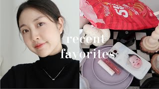 [한글자막] 요즘애정템~Recent Favorites 治愈系小物 香薰蜡烛 盘子 最近喜欢的色号 手机支架｜Renasteps