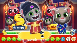 Talking Tom Gold Run Updates Characters and New Events (Chasing for Snakes) Fortune Tom