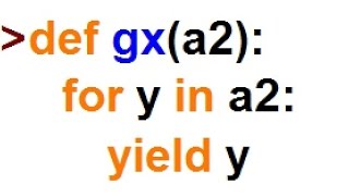 Python Review 13 iterators, generators...