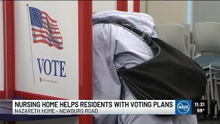 Louisville nursing home helps senior citizens to map out voting plans