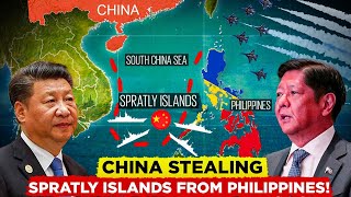 China Stealing the Spratly Islands from the Philippines!