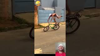 🤣funny 🤣 bike fail stunts