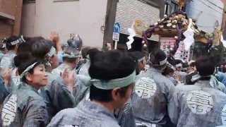 浅草　三社祭　一之宮　本社神輿渡御　寿三東町会　２０１６．５．１５　Asakusa Sanja Matsuri Tokyo Japan