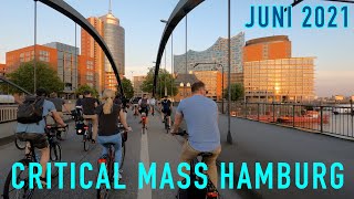 Beste Critical Mass in Hamburg - 25.06.2021