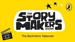 Puffin Story Makers Show | Illustrators Takeover | Christmasaurus Draw-Along