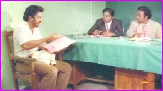 Kamal Hassan Getting Angry On interviewer Questions | Aakali Rajyam Telugu Movie Scene