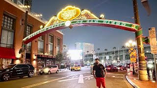 Gaslamp Quarters Fifth Avenue| San Diego Night Life Things to Do in San Diego| Day Trip Vlog