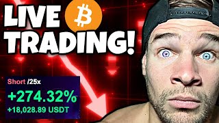 LIVE - RARE BITCOIN SIGNAL JUST CONFIRMED!!! (CRYPTO TRADING \u0026 ANALYSIS!)